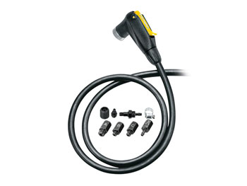 Topeak SmartHead Presta/Schrader Valve Upgrade with 38" Hose: Retrofits Most Pumps EA Pump Part