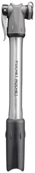 Topeak Pocket Rocket Mini Pump - 160psi, Silver/Black EA Frame Pump