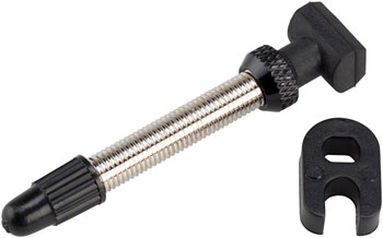 DT Swiss Tubeless Valve - Road Narrow Base, 40mm, Single EA Tubeless Valves
