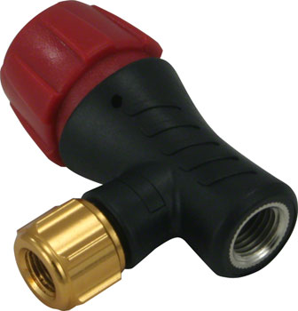 Planet Bike Red Zeppelin Inflator Head Only EA CO2 and Pressurized Inflation Device