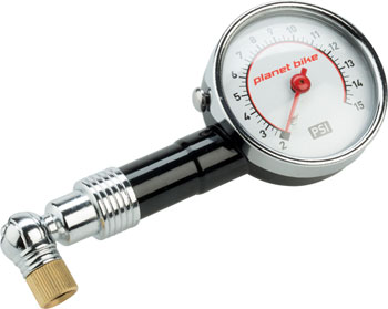 Planet Bike Fat Max 15 Pressure Gauge EA Pressure Gauge