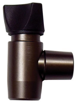 Planet Bike Black Zeppelin CO2 Inflator Head Black EA CO2 and Pressurized Inflation Device