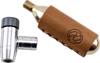 PDW Portland Design Works Shiny Object CO2 Inflator: 16g Cartridge with Sleeve EA CO2 and Pressurized Inflation Device