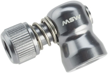 MSW Windstream Push 100 Inflator Head Silver EA CO2 and Pressurized Inflation Device