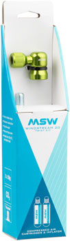 MSW Windstream Twist 20 Kit with two 20g CO2 Cartridges EA CO2 and Pressurized Inflation Device