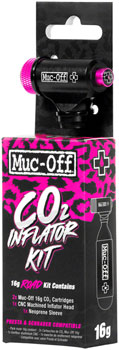 Muc-Off Road Inflator Kit EA CO2 and Pressurized Inflation Device