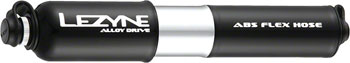 Lezyne ABS Alloy Drive Frame Pump, Small: Black/Polished Silver Black/Polished Silver EA Frame Pump