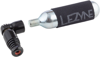 Lezyne Trigger Speed Drive CO2 Inflator with 16g Cartridge, Black EA CO2 and Pressurized Inflation Device