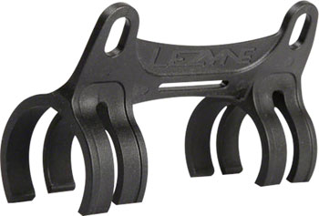 Lezyne Composite Matrix Bracket Mount with Velcro Straps for All HP Pumps, Black EA Pump Part