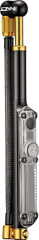 Lezyne Digital Shock Drive Pump 350 psi with zero-loss chuck head, Black/Gold EA Shock Pump
