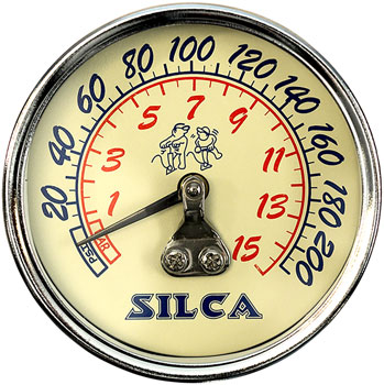 Silca 210psi Replacement Gauge EA Pump Part
