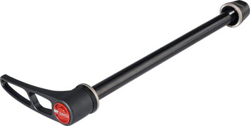 DT Swiss RWS MTB Rear Thru Axle - 10 x 135mm, Overall Length 152mm, M10 x 1.0mm Thread Pitch, Flat Washer Black EA Rear QR Skewer