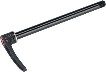 DT Swiss RWS MTB Rear Thru Axle - 12 x 142mm, Overall Length 171mm, M12 x 1.5mm Thread Pitch, Flat Washer, Plug-in Lever Black EA Thru Axle