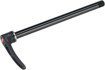 DT Swiss RWS MTB Rear Thru Axle - 12 x 148mm, Overall Length 177mm, M12 x 1.5mm Thread Pitch, Flat Washer, Plug-in Lever Black EA Thru Axle