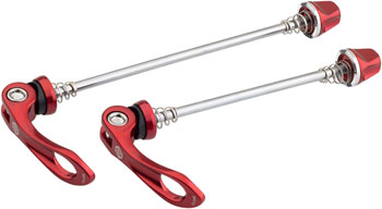 Promax QR-2 Skewer Set - Red PAA Quick Release Skewer Pair