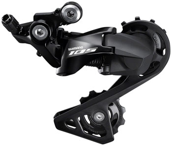 Shimano 105 RD-R7000-SS Rear Derailleur - 11-Speed, Short Cage, Black Black EA Rear Derailleur