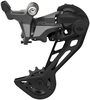 Shimano CUES RD-U6020-11-SGS Rear Derailleur - 11-Speed, Shadow Design, Direct Attach, Long Cage, Black Black EA Rear Derailleur