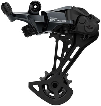 Shimano CUES RD-U8000-GS Rear Derailleur - 11-Speed, Shadow Plus Design, Direct Attach, Medium Cage, Black Black EA Rear Derailleur