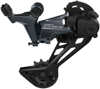 Shimano CUES RD-U8020-SGS Rear Derailleur - 11-Speed, Shadow Plus Design, Direct Attach, Long Cage, Black Black EA Rear Derailleur