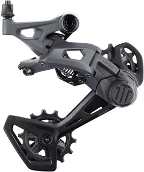 microSHIFT Sword Rear Derailleur - 10-Speed, Long Cage, Compatible with Sword 2x, Gray EA Rear Derailleur