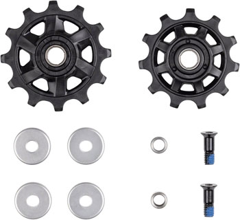 microSHIFT Acolyte Rear Derailleur Pulley Kit - Compatible with Acolyte Medium Cage Rear Deraileur BAG Pulley Assembly