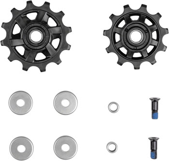 microSHIFT Acolyte Rear Derailleur Pulley Kit - Compatible with Acolyte Long Cage Rear Deraileur BAG Pulley Assembly