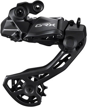 Shimano GRX RD-RX825 Di2 Rear Derailleur - 12-Speed, Long Cage, With Clutch, For 2x, Black Black EA Rear Derailleur