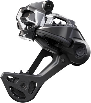 Shimano XTR RD-M9260-SGS-C Ebike Rear Derailleur - Di2, 12-Speed, with TL-EW300, Black/Silver Black/Silver EA Rear Derailleur