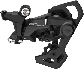Shimano CUES RD-U4010 Rear Derailleur - 9/10-Speed, Shadow Design, Direct Attach, Short Cage, Black Black EA Rear Derailleur