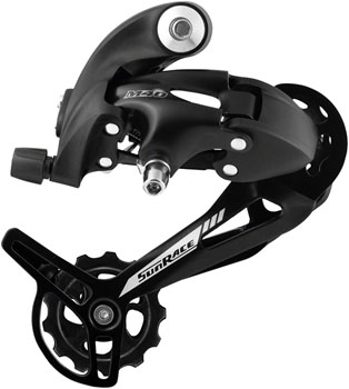 SunRace M41 0S1 Rear Derailleur - 7/8-Speed, Long Cage, Black EA Rear Derailleur