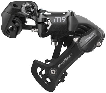 SunRace M903 Rear Derailleur - 9-Speed, Short Cage, Black EA Rear Derailleur