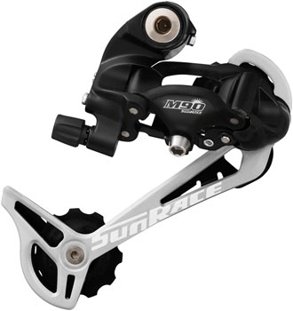 SunRace M91 Rear Derailleur - 9-Speed, Long Cage, Black EA Rear Derailleur