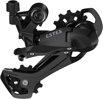 microSHIFT Estes 2x Rear Derailleur - 7/8/9-Speed, Long Cage, 34-40t Max Cog, 11-14t Min Cog, 45t Capacity, Black EA Rear Derailleur