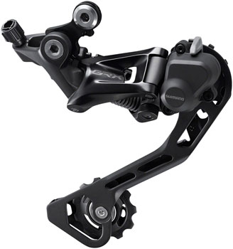 Shimano GRX RD-RX400 Rear Derailleur - 10-Speed, Long Cage, Black, With Clutch Black EA Rear Derailleur
