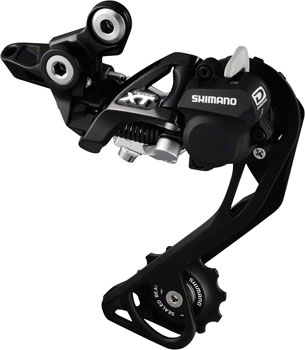 Shimano XT RD-M786-SGS Rear Derailleur - 10 Speed, Long Cage, Black Black EA Rear Derailleur