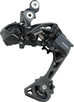 Shimano Deore XT RD-M8050-GS Rear Derailleur - 11 Speed, Medium Cage, Black, Di2 Black EA Rear Derailleur