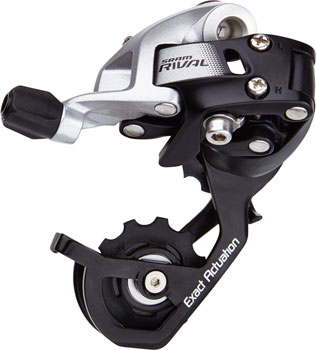 SRAM Rival 22 Rear Derailleur - 11 Speed, Short Cage, Black/Silver EA Rear Derailleur