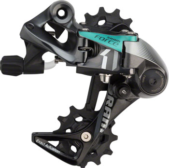 SRAM Force 1 Rear Derailleur - 11 Speed, Medium Cage, Gray EA Rear Derailleur
