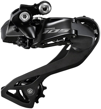 Shimano 105 RD-R7150E Di2 Rear Derailleur - 12-Speed, For 2x12 Speed, Direct Mount, Black Black EA Rear Derailleur
