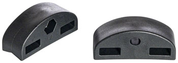 Old Man Mountain MTN Pucks Kit - Front Or Rear, Includes Pucks, Zip Ties, Tape and Hardware EA Bicycle Mounted Rack Part