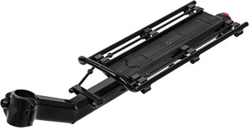Topeak MTX BeamRack II Seatpost Mount Rack - V-Type, Large Frames Black EA Seatpost Mount Rack