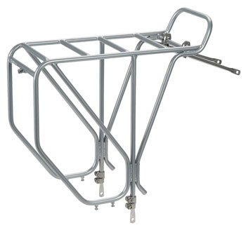 Surly 26"-29" CroMoly Rear Rack: Silver EA Rear Mount Rack
