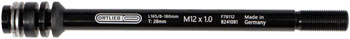 Ortlieb Thru Axle M6-Connector - 1mm, Black EA Bicycle Mounted Rack Part