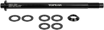 Topeak Zi:RAK Thru-Axle - 12 x 1.75mm EA Bicycle Mounted Rack Part