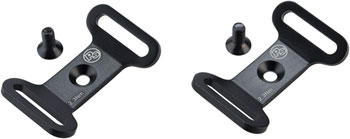 Problem Solvers Bow Tie Strap Anchor Kit Black PAA Rack Strap, Tie, & Bungee