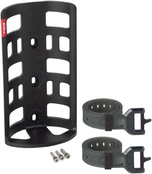 Salsa EXP Series Anything Cage HD with EXP Rubber Straps, Black SET Other Rack