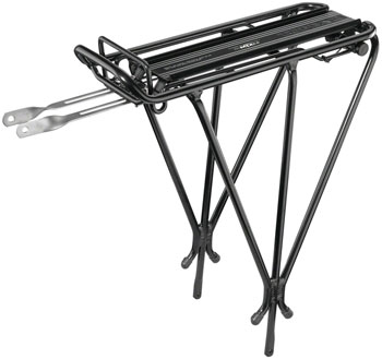 Topeak Explorer Rear Rack - with Spring Clip, MTX 2.0, Black EA Rear Mount Rack