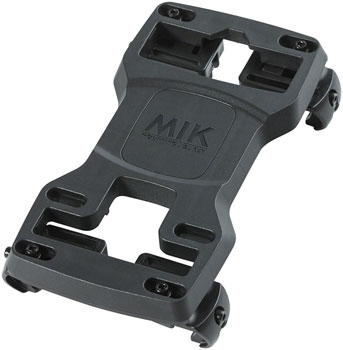 Basil MIK Carrier Plate Rack Adaptor - Black EA Bag Accessories
