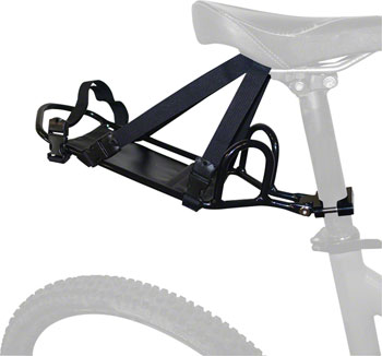 PDW Portland Design Works Bindle Seatpost Rack: Black EA Seatpost Mount Rack