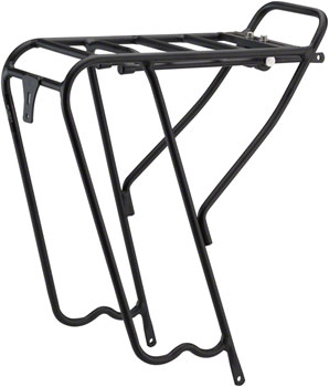 MSW RCR-200 Pork Chop Rear Rack, 700c, Black EA Rear Mount Rack